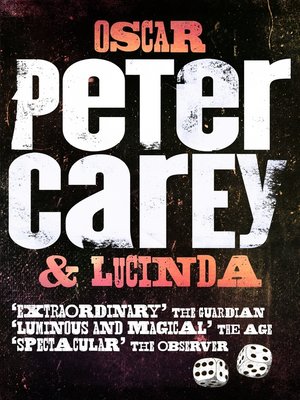 cover image of Oscar and Lucinda